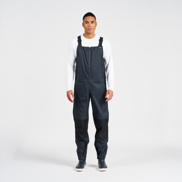 Salopette de quart voile adulte - salopette 100 mixte grise