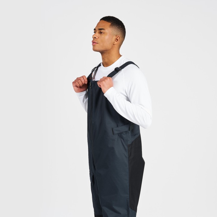 Salopette de quart voile adulte - salopette 100 mixte grise